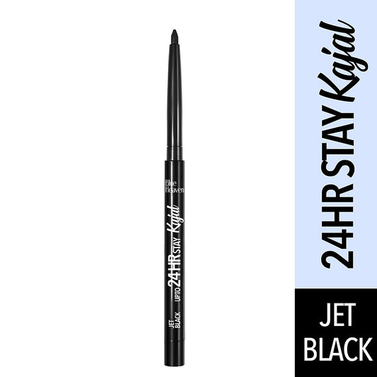 Blue Heaven Up To 24Hr Stay Kajal Pencil, Jet Black (0.31 gm)
