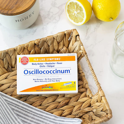 Boiron Oscillococcinum Flu Symptom Relief Dissolving Pellets, 6 Doses
