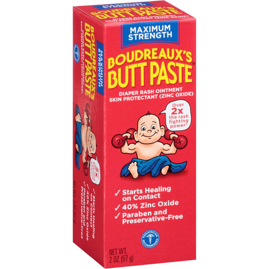 Boudreaux’s Butt Paste Maximum Strength Diaper Rash Ointment