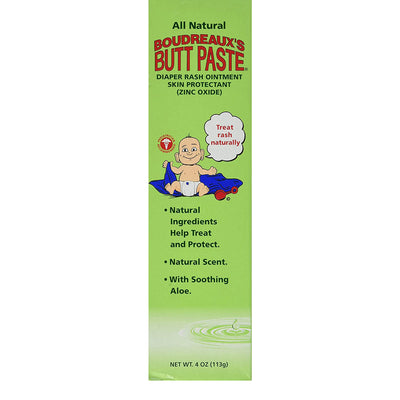 Boudreaux’s All Natural Butt Paste Diaper Rash Ointment