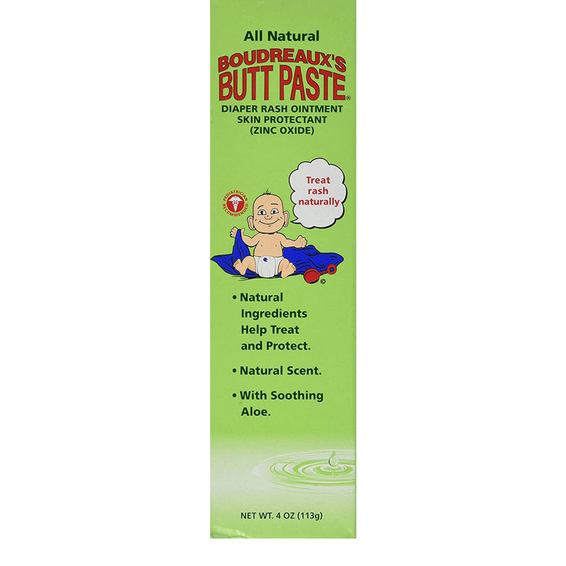 Boudreaux’s All Natural Butt Paste Diaper Rash Ointment