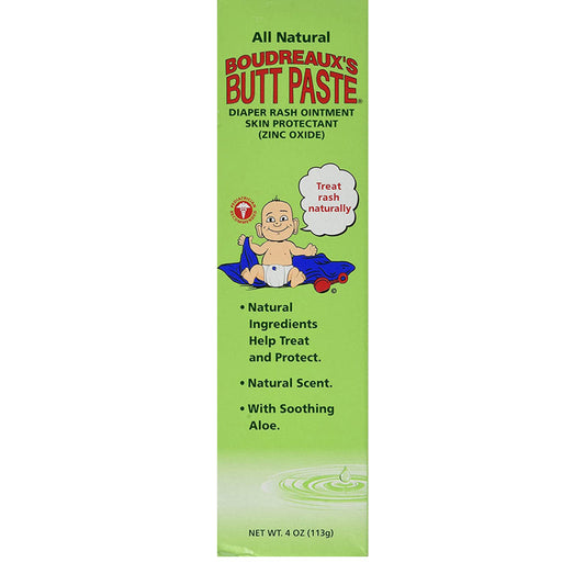 Boudreaux’s All Natural Butt Paste Diaper Rash Ointment