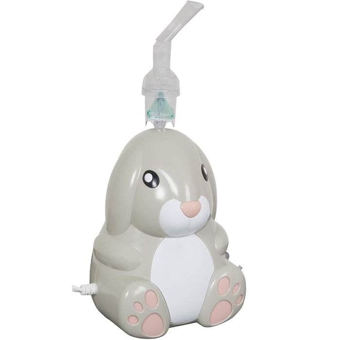 Bunny Pediatric Nebulizer Machine with Mask, Tubing and Carrying Bag ...