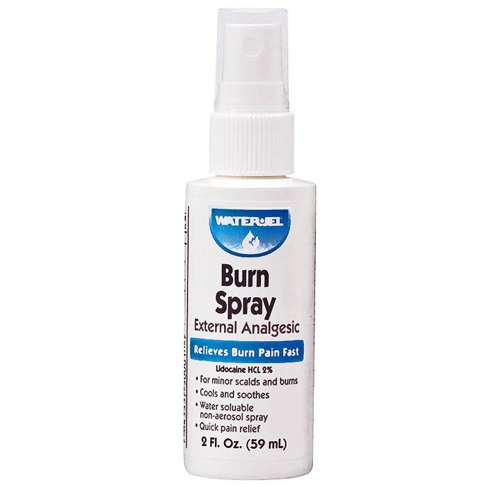 Burn Relief Topical Spray by Water Jel for Minor Burns and Scalds 2 oz
