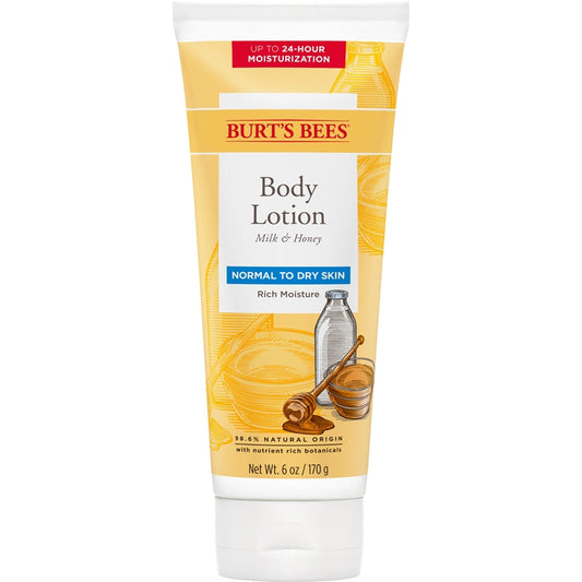 Burt's Bees Milk and Honey Body Lotion 6 oz