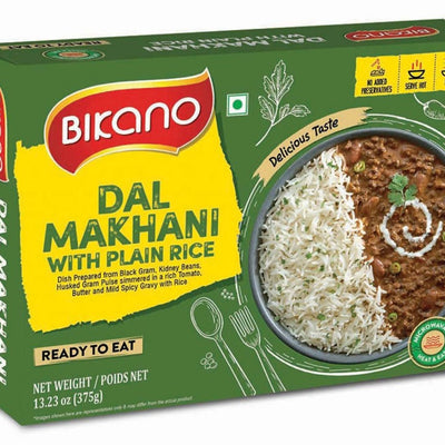 Bikano Dal Makhani with Plain Rice