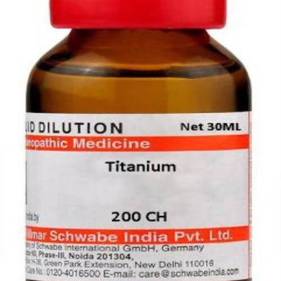 Dr. Willmar Schwabe India Titanium Dilution