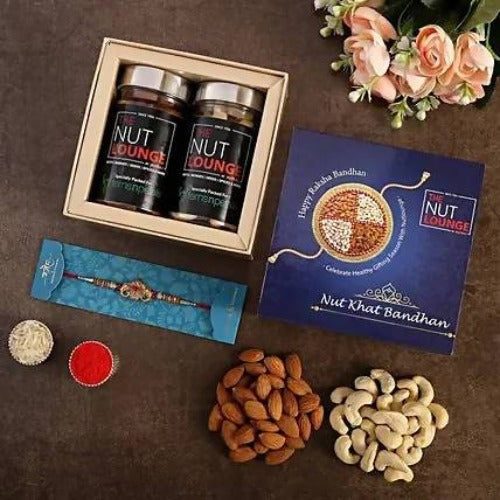 Devotional Rakhi & Dry Fruits Jars