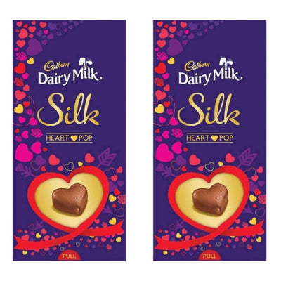 Cadbury Dairy Milk Silk Heart Pop Bars