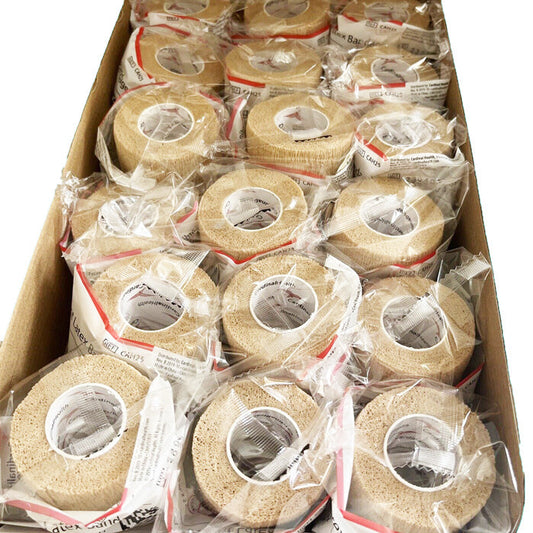 Self Adhesive Bandage (Coban) 2" x 5 Yards Cohesive Bandage, Tan Color (36/Case)