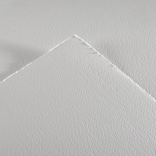 Canson Hritage Cotton 300 Gsm Cold Pressed 31 X 41 Cm Paper Block(White- 20 Sheets)