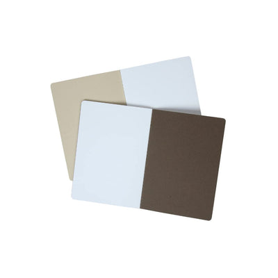 Canson Inspiration 96 Gsm Light Grain A5 Hardbound Books (Pack Of 2- Tobacco & Oyster- 30 Sheets)