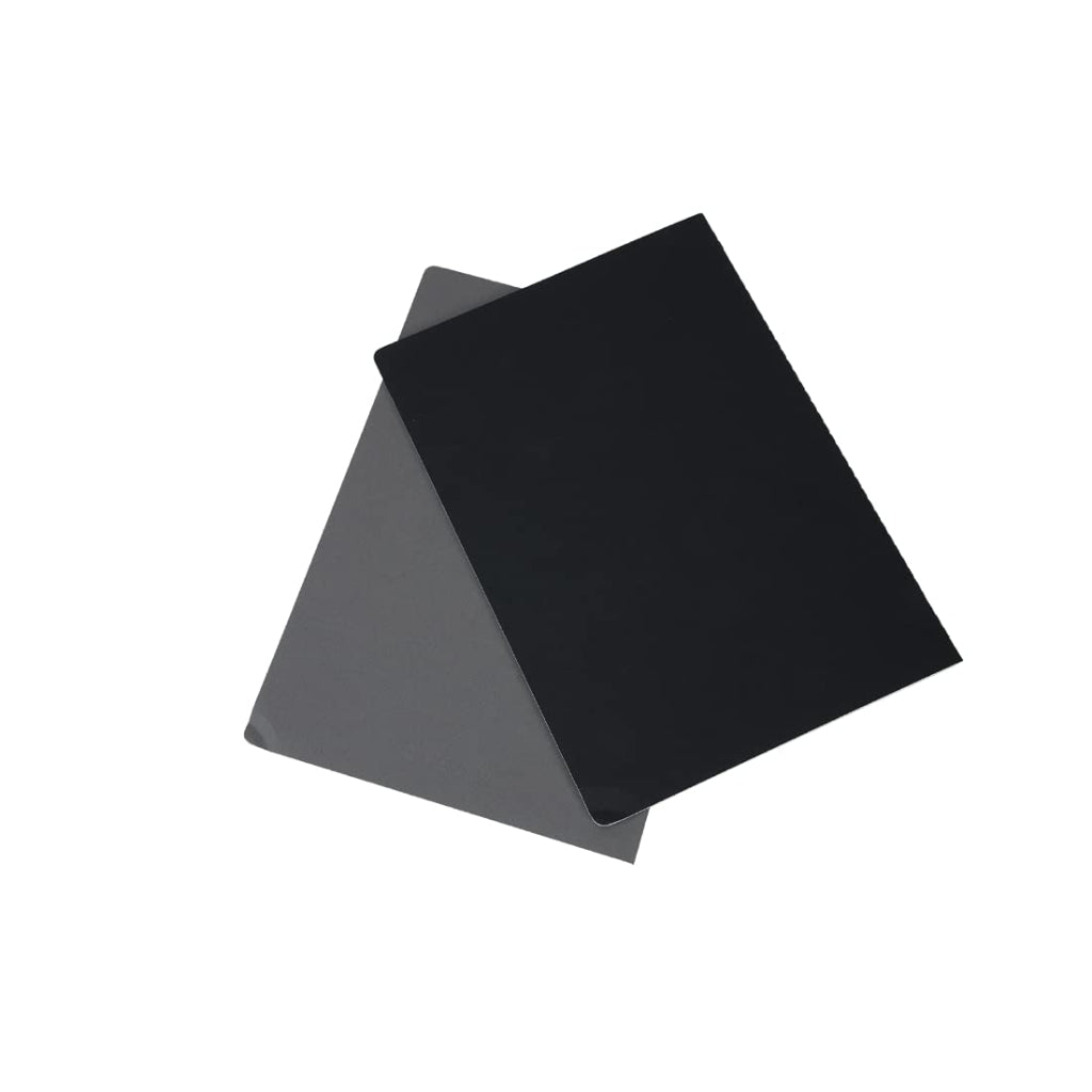 Canson Inspiration 96 Gsm Light Grain A4 Hardbound Books (Pack Of 2- Black & Dark Grey- 36 Sheets)