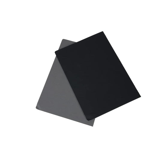 Canson Inspiration 96 Gsm Light Grain A4 Hardbound Books (Pack Of 2- Black & Dark Grey- 36 Sheets)