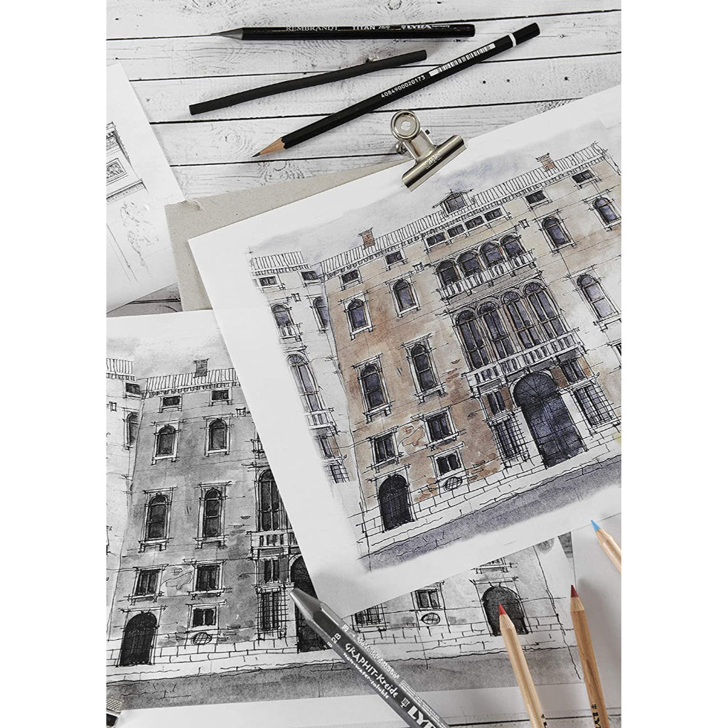 Canson 'C A Grain' A4 Natural White Light Grain 125 Gsm Drawing Paper (Pack Of 250 Sheets)