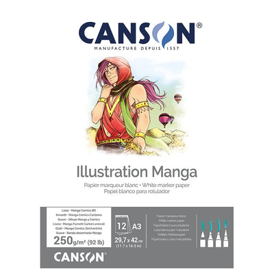 A3 Canson Illustration 250Gsm (12 Sheets)