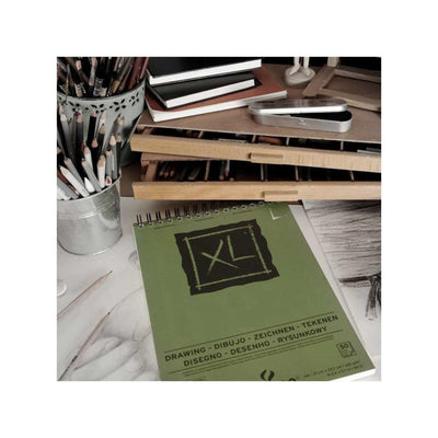 Canson Xl Recycled 160 Gsm A4 Album Of 50 Honeycomb Texture Sheets