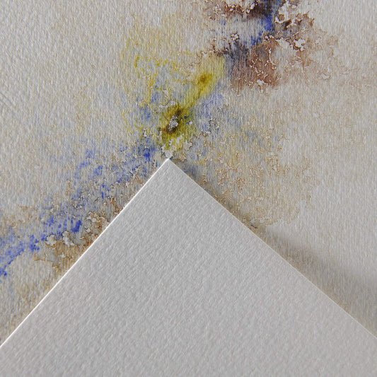 Canson Montval 32X41Cm Natural White Cold Pressed 200 Gsm Watercolour Paper- Long Side Glued (Pad Of 40 Sheets)