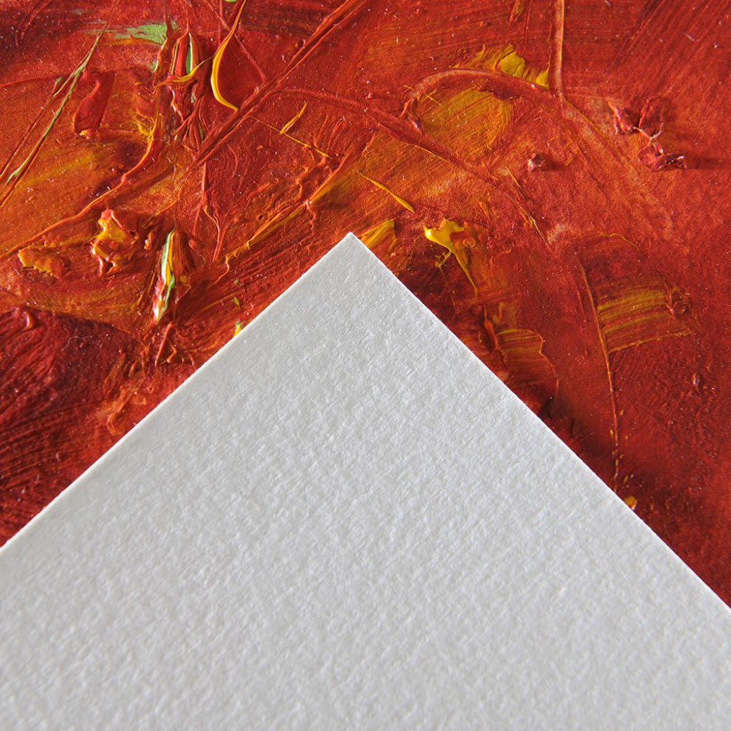 Canson Acrylic 32X41Cm Natural White 400 Gsm Painting Paper- Long Side Glued (Pad Of 50 Sheets)