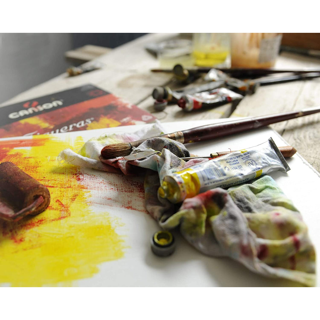 Canson Figueras Oil & Acrylic Paper Pad - 19Cm X 25Cm