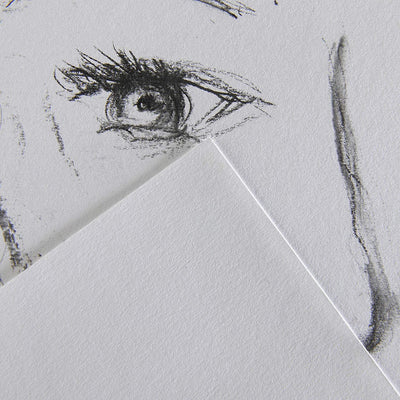 Canson Xl Dessin Drawing 160 Gsm Light Grain A3 Paper Spiral Pad(White- 50 Sheets)