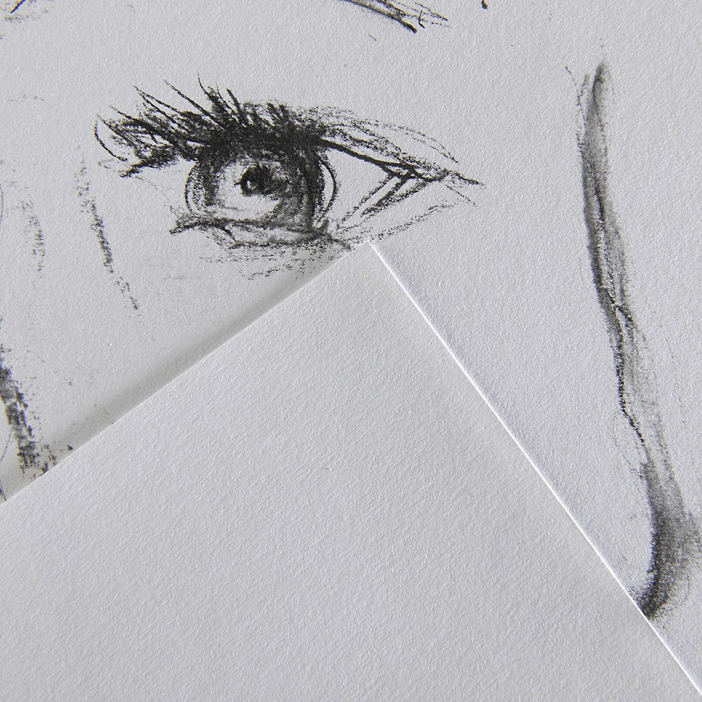 Canson Xl Dessin Drawing 160 Gsm Light Grain A3 Paper Spiral Pad(White- 50 Sheets)