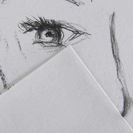 Canson Xl Dessin Drawing 160 Gsm Light Grain A3 Paper Spiral Pad(White- 50 Sheets)