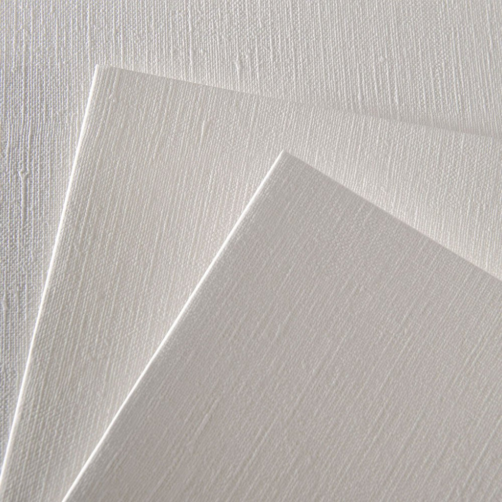 Canson Fine Arts Folder 24 X 32 Cm Natural White Canvas Grain 290 Gsm Figueras Drawing Paper (6 Sheets)