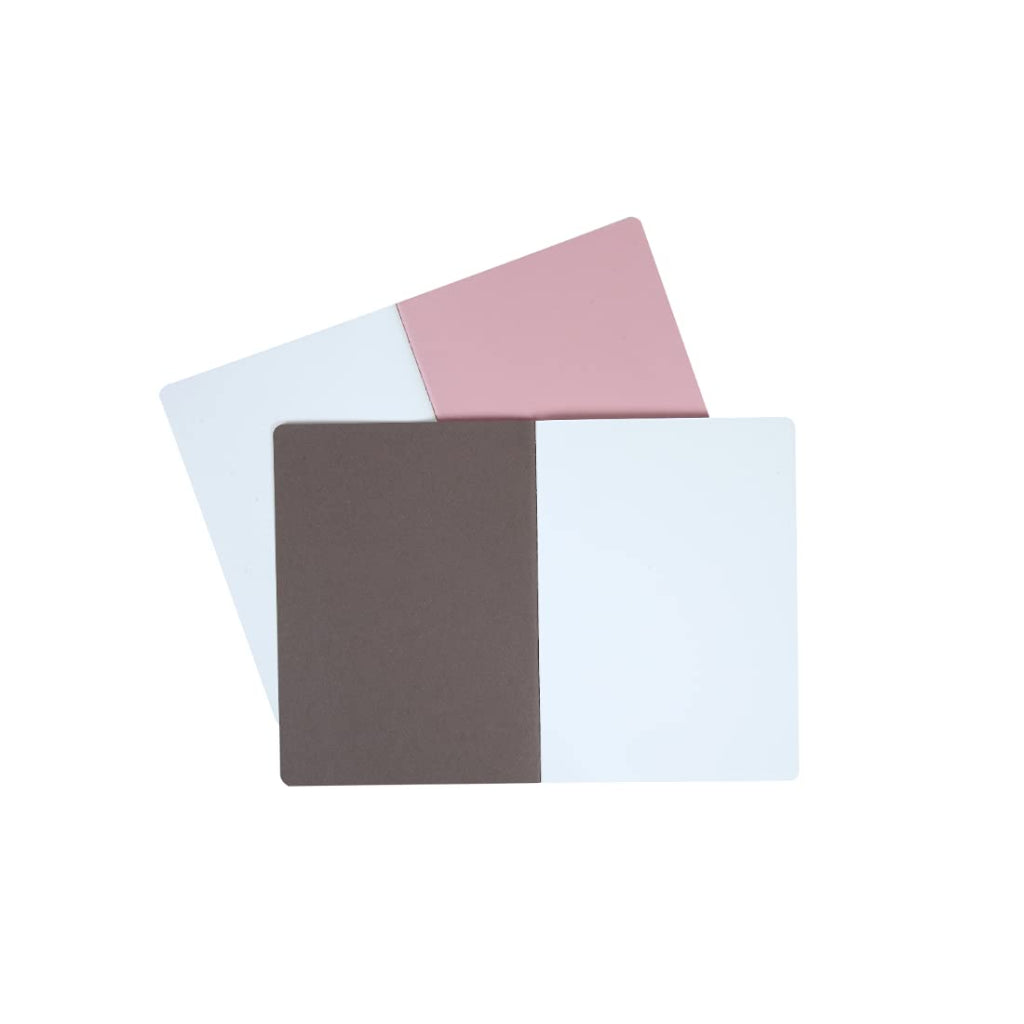 Canson Inspiration 96 Gsm Light Grain A5 Hardbound Books (Pack Of 2- Sepia & Orchid- 30 Sheets)