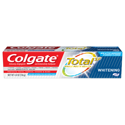 Colgate Total Whitening Gel Toothpaste, 5.1 Ounce