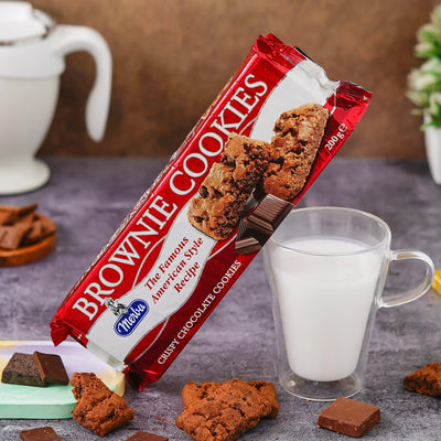 Brownie Cookies, Rich Chocolate Flavour with Soft Brownie Centre, 200g
