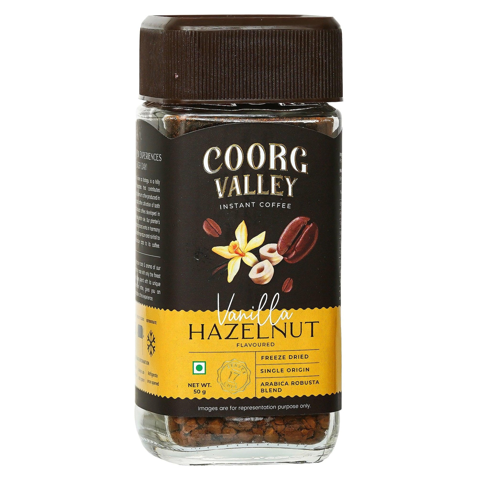 Vanilla Hazelnut Instant Coffee | 50g