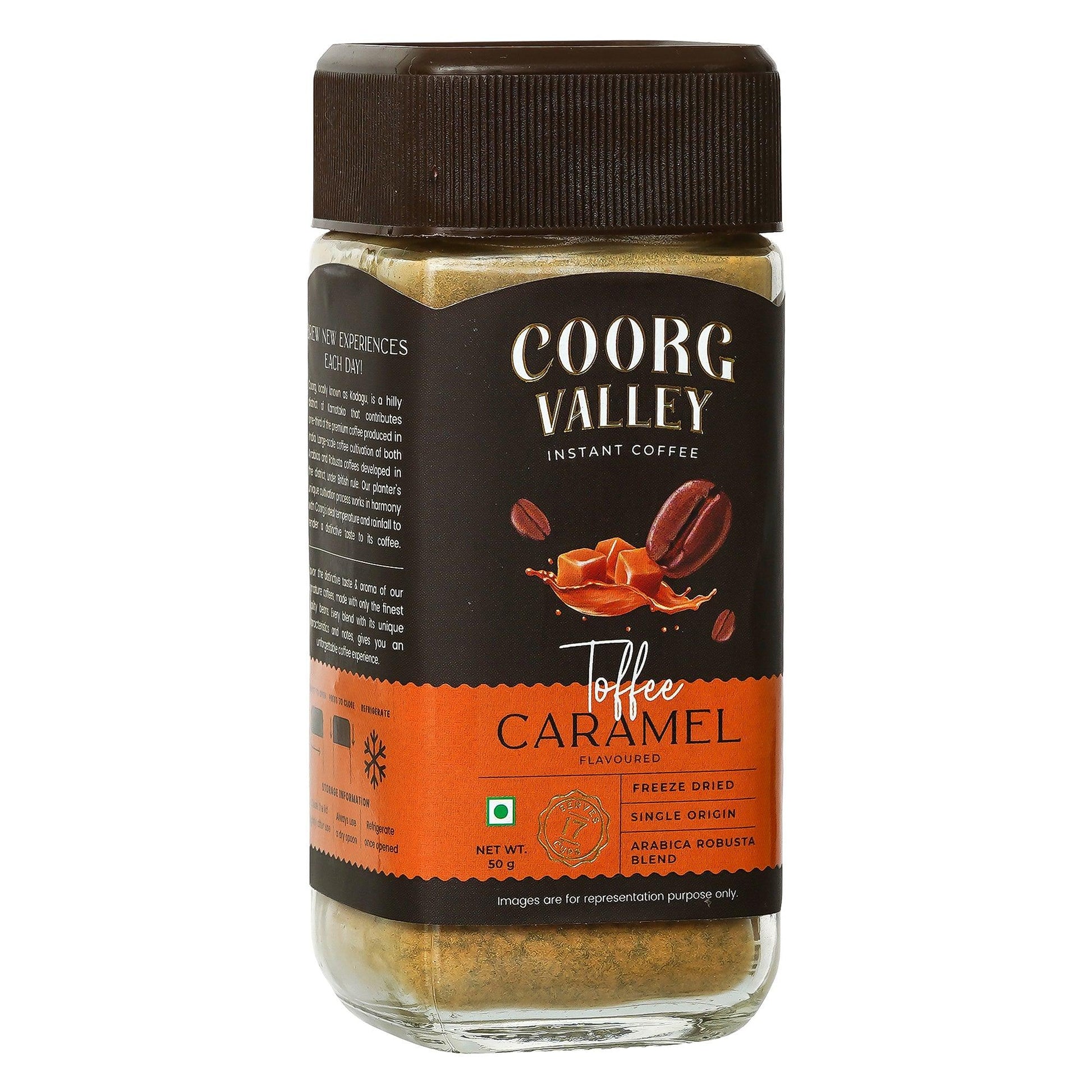Toffee Caramel Instant Coffee | 50g