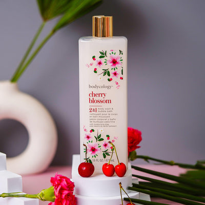 Cherry Blossom 2In1 Body Wash And Bubble Bath