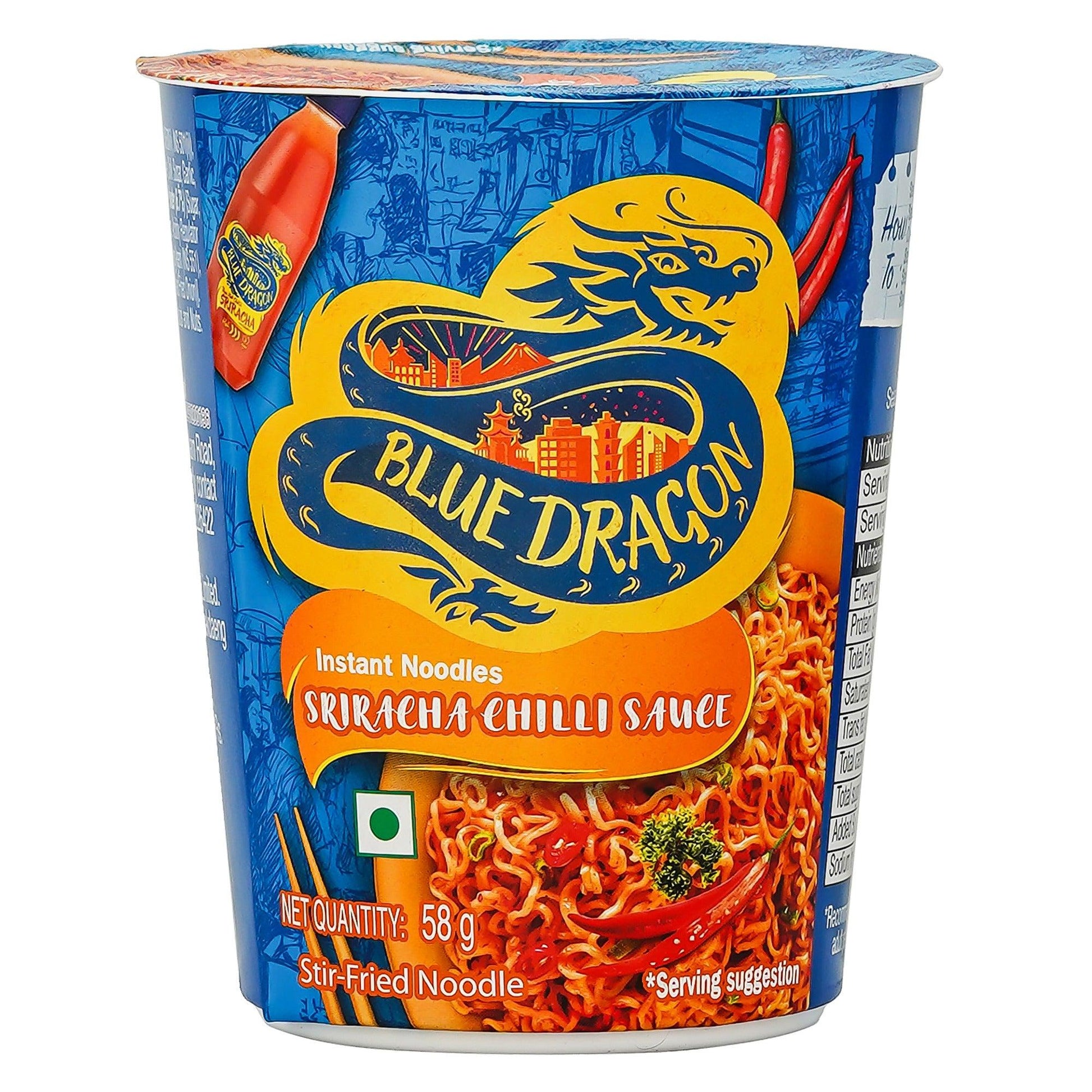 Sriracha Chilli Instant Cup Noodle