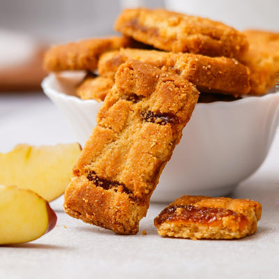 Apple Pie Patisserie Cookies, Gourmet Delight with Warm Spices & Sweet Apples, 225g
