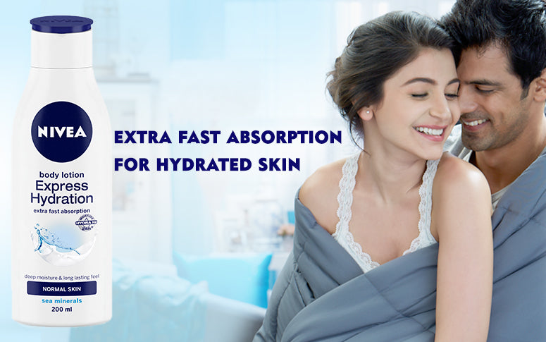 Nivea Express Hydration Body Lotion (400ml)