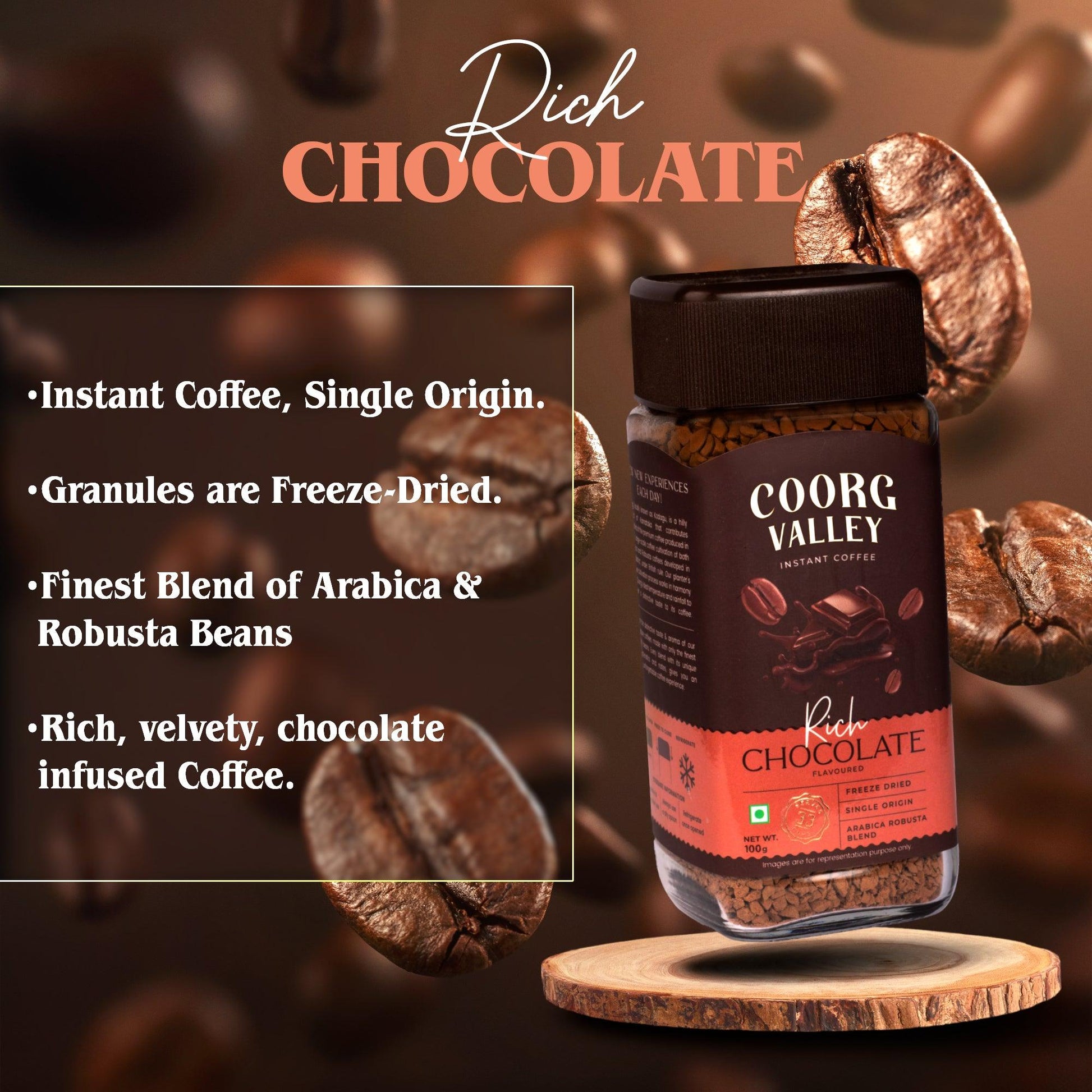Rich Chocolate Instant Coffee | 100g