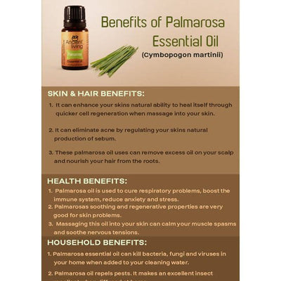 Ancient Living Palmarosa Essential Oil