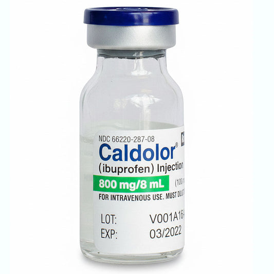 Caldolor (Ibuprofen) for Injection 800 mg/8 mL vials (100 mg/mL) 25/tray (Rx)