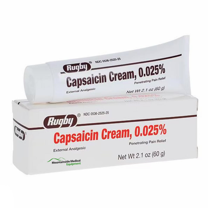 Capsaicin Cream 0.025% Topical Heat Pain Relief Cream