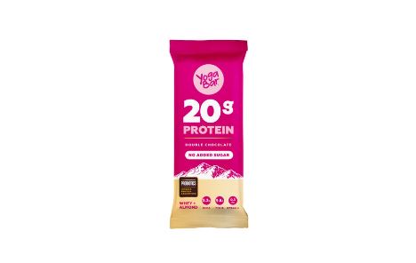 Yogabar 20g Protein Bar Double Chocolate No Added Sugar - 70GM