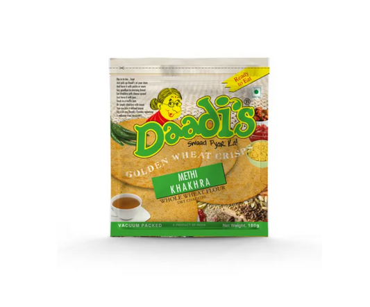 Daadi's Methi Khakhra - 180GM