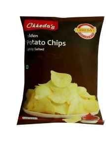 Chheda's Golden Plain Salted Chips - 170GM