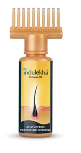 Indulekha Bringha Hair Oil Selfie Bottle, 50ML