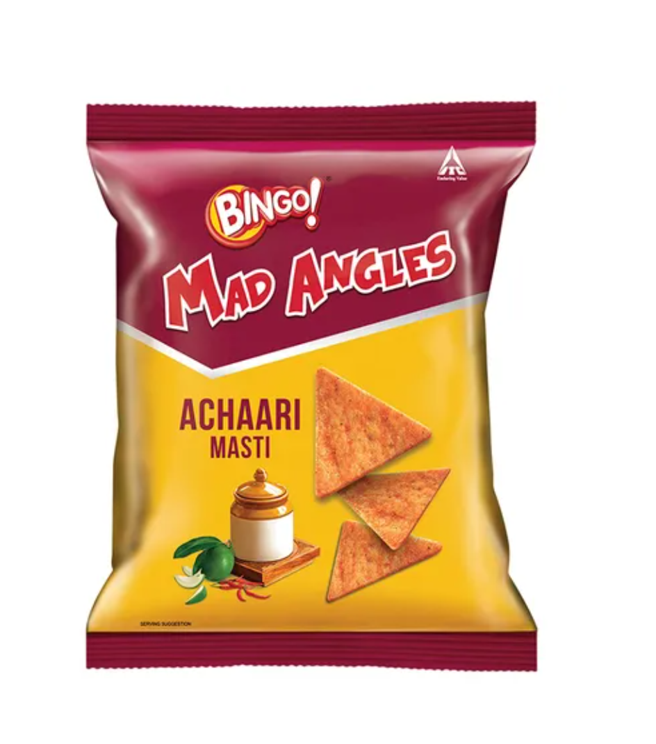 Bingo! Mad Angles Achaari Masti Chips - 130GM