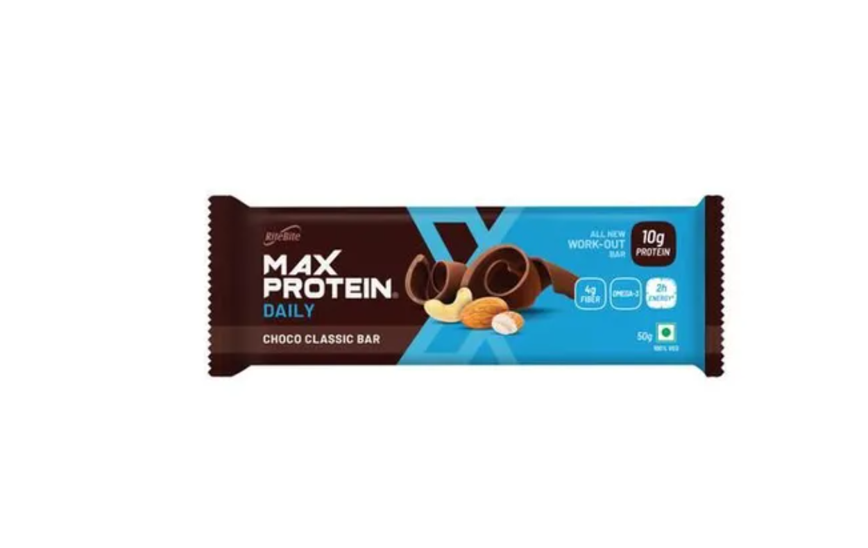 RiteBite Max Protein Choco Classic Bar - 50GM