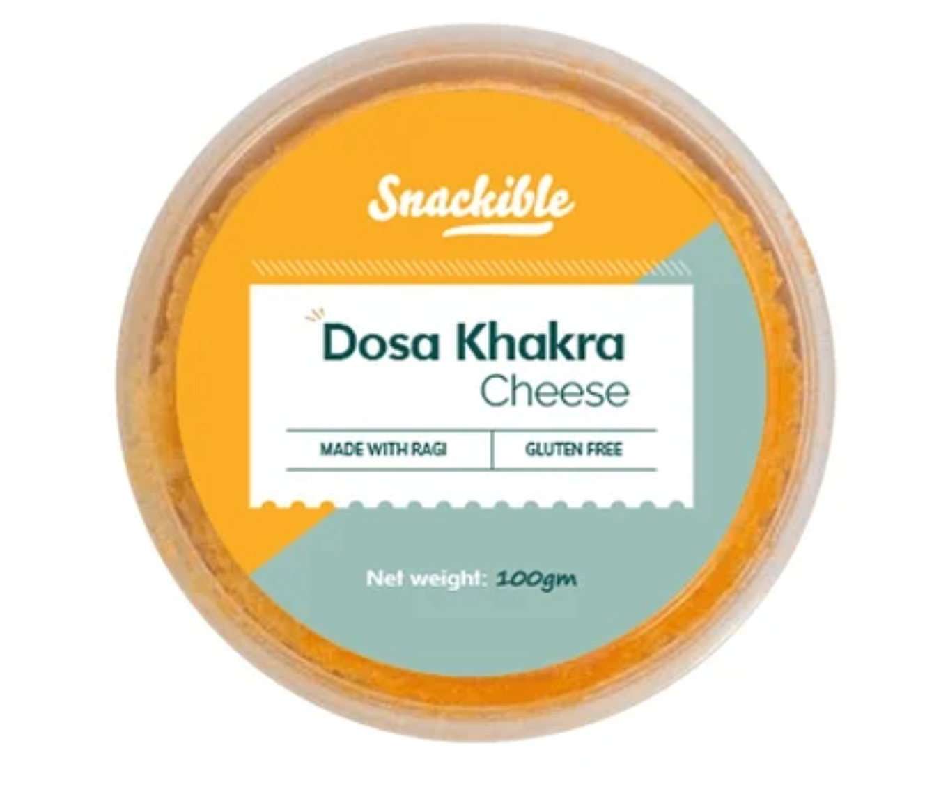 Snackible Cheese Dosa Khakra - 100GM