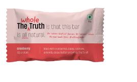 The Whole Truth Cranberry Protein Bar - 52GM