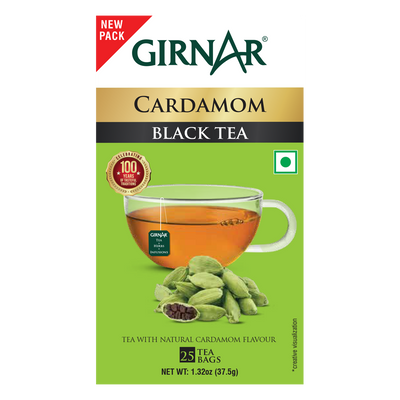 Girnar Black Tea Bags - Elaichi